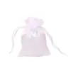 Bolsas de Satén con Cordón Listas para Pelucas, Bolsas de Empaque de Almacenamiento a Prueba de Polvo, Bolsas de Regalo de Satén de Seda para Joyería, Pañuelos de Seda