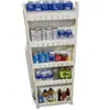 Armario de Almacenamiento con Espacio de 10 cm, Gabinete Estrecho para Espacios Pequeños, Almacenamiento Lateral, Almacenamiento Lateral de Refrigerador, Estante de Almacenamiento para Baño y Cocina