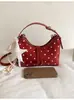 Bolsas pequenas populares de verão para mulheres 2026 nova moda versátil bolsa transversal requintada super quente pequena bolsa de mão de bolinhas