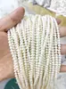 Perlas barrocas irregulares de agua dulce naturales de 5-6 mm para pulsera collar DIY con agujeros accesorios de joyería con cuentas