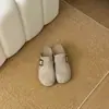 Zapatos Birkenstock con Suela Gruesa para Aumentar la Altura, Totalmente Cerrados, para Mujer, Novedad Primavera/Otoño 2026, Retro Versátil, sin Cordones, Par para Combinar con Faldas, Medias Pantuflas