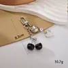 Ins Nuevo Acrílico Lazo Llavero Colgante Distintivo Diy Bolsa Bolsa Colgante Cadena Colgante para Audífonos Joyería