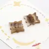 Botones Irregulares de Resina de 25 mm para Abrigos, Suéteres y Gabardinas, Botones Planos en Relieve, Accesorios para Ropa al por Mayor