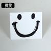 En stock calcomanía de cara sonriente con dopamina calcomanía para papelería calcomanía de transferencia de sonrisa negra etiqueta creativa descuento por cantidad