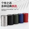Frasco de Barril de Gasolina Spot Transfronterizo Acero Inoxidable 304 Frasco Cilíndrico Frasco con Forma Especial de Barril de Vino Frasco Exterior de Gran Capacidad