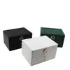 En Stock Caja de Joyería de Cuero de Gran Capacidad Caja de Almacenamiento de Joyería para Collares, Pendientes, Anillos y Pulseras Lg7338