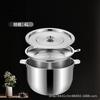 Recipiente Engrosado de Acero Inoxidable para Manteca con Tapa para Uso Doméstico, Tanque de Almacenamiento de Aceite de Cocina, Recipiente de Almacenamiento de Manteca, Cuenco de Aceite, Resistente a Altas Temperaturas