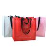 Bolsas Tejidas de PP en Stock Venta al por Mayor Bolsas Impermeables de Piel de Serpiente Bolsas Portátiles de Almacenamiento Impresión DIY Personalización Gran Capacidad