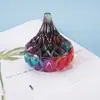 Amapola DIY Molde de Resina de Cristal Caja de Almacenamiento de Gota de Agua Frasco de Almacenamiento de Joyería Soporte de Exhibición Molde de Silicona de Almacenamiento