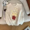 Suéter Chaleco de Punto Maíz 2026 Primavera y Otoño Nueva Moda para Mujer Simple Lindo Reductor de Edad Suéter Pulóver sin Mangas