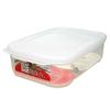 Caja para Conservar Frescos Inomata Importada de Japón, Caja de Almacenamiento para Refrigerador Congelador, Caja Sellada Refrigerada para Frutas y Verduras 790ml