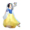 Nuevo Globo Decoración Fiesta Blanca Nieves Cenicienta Vacaciones Forma Princesa Dibujos Animados Globo Película de Aluminio