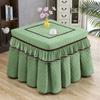 Cubierta gruesa cuadrada para estufa eléctrica, cubierta para mesa de hornear, nueva cubierta de mantel para estufa eléctrica, acolchada de vellón para hornear, cubierta para máquina de mahjong