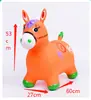 Juguete inflable de PVC para niños de fábrica, caballo saltarín musical, extra grande, engrosado, monta poni, ciervo saltarín, comercio exterior, venta al por mayor