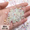Rhinestones Redondos de Espalda Plana Más Vendidos 1440 Piezas Rhinestones de Cristal Vidrio Accesorios para Manualidades Ropa Funda de Teléfono Rhinestone al por Mayor
