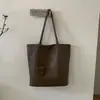 Bolso grande de moda estilo coreano para mujer, nuevo bolso tote de tendencia nicho otoño 2025, bolso de hombro simple, bolso de axila