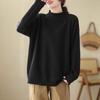 Suéter Vermelho Gola Alta Estilo Western Feminino Outono e Inverno Solto Tamanho Grande Casual Pulôver Top de Tricô
