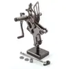 Adecuado para motocicleta Honda CBR190R ojo de tormenta CB190 conjunto de pedal de elevación modificado soporte de aleación de aluminio