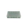 Caja de Plástico PP Caja de Plástico Rectangular Caja de Almacenamiento Miscelánea Gran Capacidad Piezas de Coche Caja de Embalaje Transparente Caja de Plástico