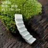 Bonsai de micro paisagem material DIY jardinagem vaso de flores suculentas pequenos ornamentos criativos pequeno animal decorações de plantas em vasos