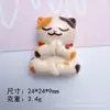 Gato da Sorte Fofo de Desenho Animado Lingote de Ouro Bolsa de Dinheiro Case para Celular DIY Pingente Acessórios de Cabelo Flor para Sapato Material de Papelaria Resina Lote