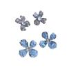 Pendientes de flores de cristal para mujer, ligeros, lujosos, de alta gama, inspirados en nichos, estilo Mori 2023, nuevo estilo extranjero.