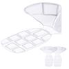 Zapatos de Gel Dos en Uno con Talón, Almohadillas Suaves Anti-Desgaste y Anti-Caídas para el Talón, Almohadillas Ajustables de Masaje con Partículas de Medio Tamaño