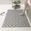 Alfombrilla Antideslizante para Baño con Ventosa Hidrofóbica de Agujero Grande Transfronteriza, Alfombrilla para Ducha, Alfombrilla de Baño, Alfombrilla Hidrofóbica Anti-Caídas para Baño