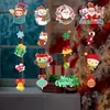 Decoração de Natal 2025 Novo Estilo Tira Pendente Decorações Pendentes Flores de Puxar Pingente de Feliz Natal Decoração Pendente para Jardim de Infância Layout de Cena