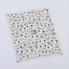 Pegatinas para Uñas con Gato Lindo en Relieve de Hierro Mn-376 Estilo Lindo Dibujos Animados Animales Suaves Lindos Serie de Colaboración Mn