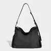 2025 Nuevo Bolso Tote Casual de Gama Alta Estilo Coreano Moderno Gran Capacidad Bolso de Hombro Bolso Cruzado Simple de Lona para Mujer