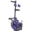 Máquina de tejer con chorro de agua con hilo de dobladillo de doble cabezal, rueda de tubo de dobladillo, máquina bobinadora de hilo, máquina de tubo bobinador de hilo, máquina de dobladillo de hilo