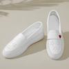 Zapatos de Enfermera para Mujer, Suela Blanda, Transpirables, Antideslizantes, Cómodos para el Trabajo, Nuevo Modelo 2026, Especialmente Diseñados para Profesionales Médicos, Zapatos Blancos sin Cordones