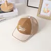 Boné de rede fino estilo retrô com combinação de cores para crianças, chapéu de sol de verão para bebês, boné de beisebol com proteção solar para meninos e meninas