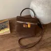 Bolsa de Mão Casual Minimalista para Mulheres, Novo Modelo Inverno 2026, Bolsa de Ombro e Transversal de Moda de Alta Qualidade