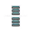 Barbeador Manual Três Lâminas Masculino Barbeador Depilador Feminino Cabeça de Lâmina de Aço Inoxidável Multicamadas Três Camadas Quatro Cores