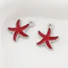 Moda Europeia e Americana Estrela-do-Mar Joias Acessórios Acessórios Liga de Zinco Gotejamento de Óleo Galvanoplastia Pulseira Brincos Acessórios de Joias Venda Direta da Fábrica