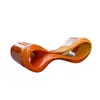 Silla de composite de fibra de vidrio con diseño retorcido hueco, silla artística, asiento icónico para plazas, taburete escultórico decorativo de estilo moderno