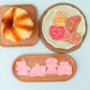 Molde de Biscoito Série Ambulância Kit de Primeiros Socorros Desenho Animado 3D Molde de Biscoito Maca DIY Biscoitos Impressos Simulados