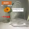 Bolsa de Empaque para Tienda de Té con Leche Desechable para Bebidas Café para Llevar Alta Transparencia Engrosada Taza Sencilla Doble Taza Bolso de Mano en Stock