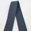 Correa de Cinta de Algodón Lisa Negra y Blanca de 38 mm de Ancho para Bolsos, Correas de Yoga, Cinturones de Lona, Estilo Simple