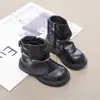 Botas curtas femininas, nova coleção outono/inverno 2026, estilo coreano, inspiradas em princesas, confortáveis, versáteis, antiderrapantes, com sola macia, botas estilo Martin