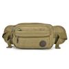 Bolsa de Peito Masculina Nova Tela com Logo Imprimível Bolsa de Ombro Coreana Multicamadas Bolsa Transversal Esportiva ao Ar Livre Lazer Bolsa de Cintura