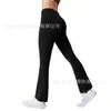 Pantalones de yoga Lu de cintura alta, que levantan los glúteos, para usar al aire libre, control de abdomen, adelgazantes, con sensación de segunda piel, adecuados para correr, deportes y fitness