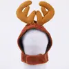 Sombrero para Mascotas Gato y Perro Transfronterizo Sombrero Adorno para la Cabeza Bufanda de Navidad Capa Capa de Transformación Ropa Navideña para Mascotas