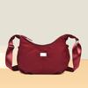 Bolso Cruzado Plegado Casual de Gran Capacidad Tela Oxford Duradero Bolso para Salir Mamá Bolso de Hombro Simple para Compras Viajes para Mujer
