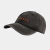 Gorra de béisbol vintage lavada británica para mujer, gorra de primavera y verano con bordado de letras, gorra suave de moda para parejas, gorra para hombre al por mayor