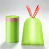 Bolsas de basura con cordón de artemisa para cocina del hogar, portátiles, autocerrables, de alta calidad y estéticamente agradables, venta al por mayor desde el fabricante