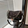 Bolso Almohada de Chica Lindo de Moda Estilo Coreano Ins 2024 Verano Nuevo Bolso de Hombro Simple Casual Bolso de Moda para Mujer