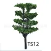 Árvore de Modelo Arquitetônico de Micro-Paisagem, Árvore Pequena Simulada, Material para Mesa de Areia Verde de Paisagem, Árvore de Paisagem Modelo de Simulação de Árvore Paulownia